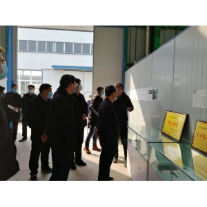 蚌埠市委常委，市人民政府常務(wù)副市長(zhǎng)鄭東濤一行蒞臨蚌埠開(kāi)恒電子